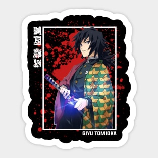 Giyu Tomioka - Demon Slayer Sticker